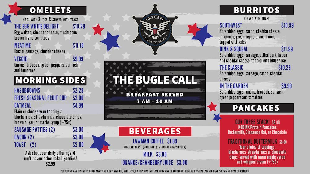 10-8 Cafe Menu image 4